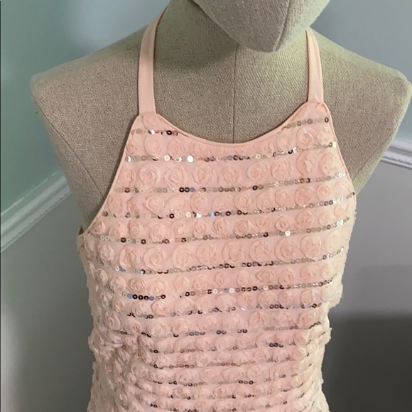 Blush sequined dress - Picture 2 of 4